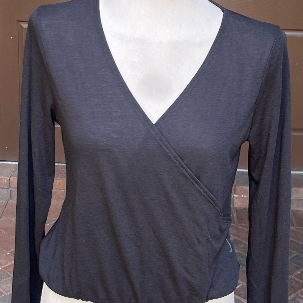 Nike Yoga black Dri-Fit top